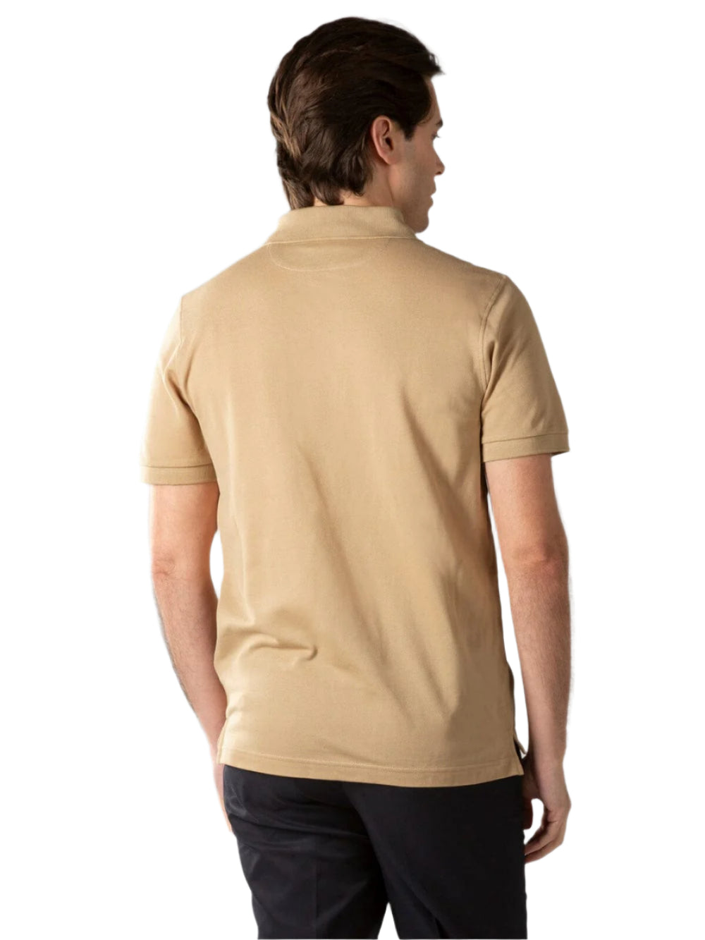 Brown Polo T-Shirt for Men - Earthy and Stylish