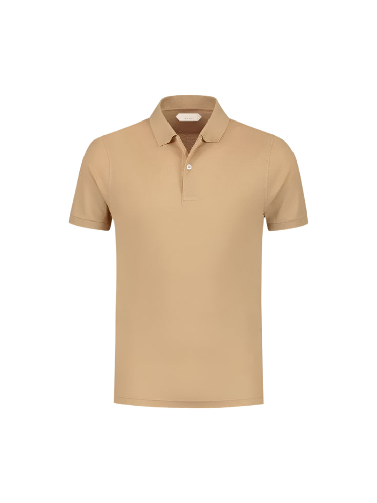Brown Polo T-Shirt for Men - Earthy and Stylish